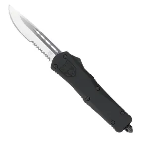 COBRATEC Large Black FS-3 Drop Serrated