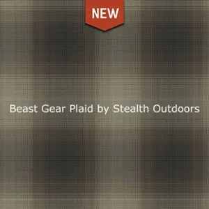 STEALTH OUTDOORS BEAST GEAR PLAID LARGE ROLL