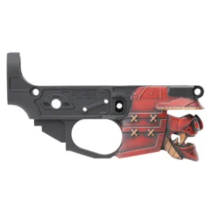 SPIKES TACTICAL Rare Breed Samurai Stripped Lowr Rec Painted Front