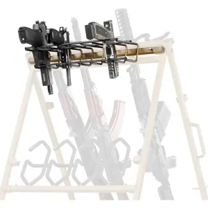 SAVIOR EQUIPMENT Pistol Rack Add on SBR Rack 8 Pstl/Rev RAL8000 Tan