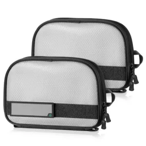 SAVIOR EQUIPMENT 10x7 Dump Pouch w/Full Hook Backing Panel Black