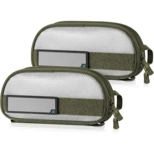 SAVIOR EQUIPMENT 10x5 Dump Pouch w/Full Hook Backing Panel OD Green