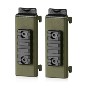 SAVIOR EQUIPMENT Picatinny Rail Hooks for Slat Wall Rack OD Green