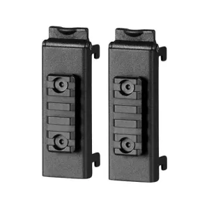 SAVIOR EQUIPMENT Picatinny Rail Hooks for Slat Wall Rack ObsidinBlk