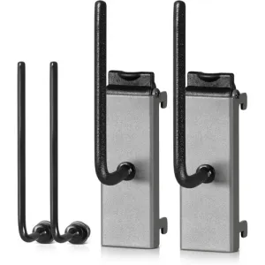 SAVIOR EQUIPMENT Angle Adj Pistol Bbl Hooks/Slate Wall Rack SW Gray