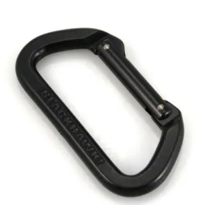 BLACKHAWK Non-Lock Carabiner Aluminum Black USA