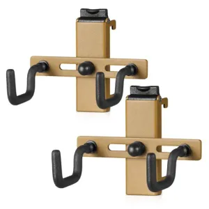 SAVIOR EQUIPMENT Extra Lg Acc Hooks for Slate Wall Rack RAL8000 Tan
