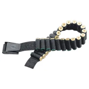 UNCLE MIKE'S Cartidge Belt Black Shotgun 2" Wide, Up to 50"