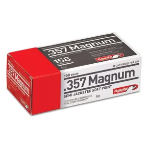 AGUILA AMMO 357 Mag 158Gr Semi Jacketed Hollow Point 50rd