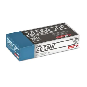 AGUILA AMMO 40 SW 180Gr JHP 50rd