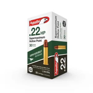 AGUILA AMMO 22 LR Super Max HP 50rd