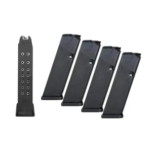GLOCK G17/G34 9mm 17rd Magazine 5 Pack