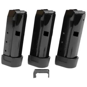SHIELD ARMS Z9 9rd Magazine Combo (3 Mags & Mag Release) for Glock 43 | Black