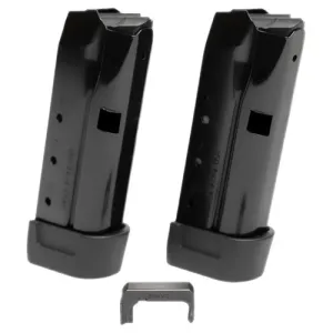 SHIELD ARMS Z9 9rd Magazine Combo (2 Mags & Mag Release) for Glock 43 | Black