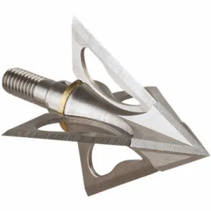 WAC'EM ARCHERY 4 Blade 100 Gr 3Pk w/Free Strobing FIT Nock