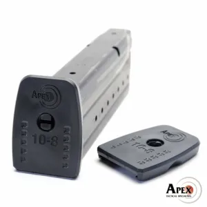 APEX TACTICAL M&P 10-8 Base Pad and Retainer Set - 4 Pack
