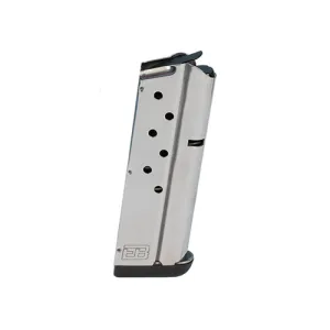 ED BROWN 1911 Officers Model 9mm 8rd Magazine SS/Silver