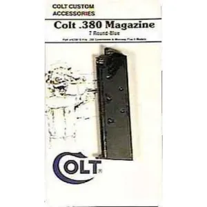 COLT MAGAZINE Mustang 380ACP 7RD BL