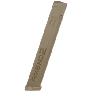 AMEND2 Glock 17/19/26 A2-Stick 9mm 34rd Magazine FDE