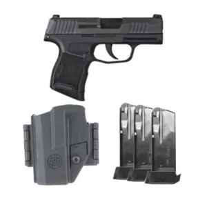 SIG SAUER P365 Tac Pac 9mm 3.1" 10rd w/ XRAY3 Day/Night Sights - Black
