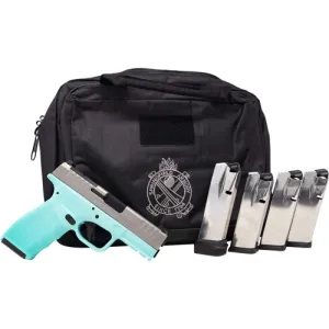 SPRINGFIELD ARMORY Hellcat Pro OSP 9mm 3.7" 17rd GEAR UP 2025- Stainless Steel / Robin's Egg Blue