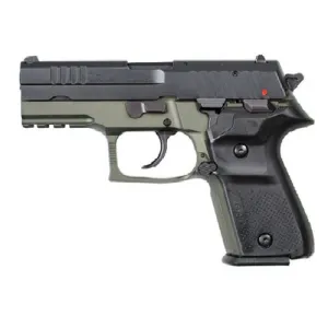 AREX DEFENSE Zero 1 Compact 9mm 3.85" Black/Green 15rd