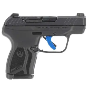 RUGER LCP Max 380 ACP 2.8" 10rd - Black w/ Blue Trigger
