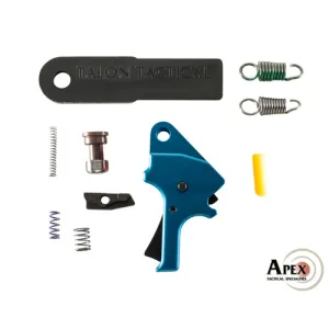 APEX TACTICAL Apex Flat-Faced Forward Set Sear& Blue Trigger Kit