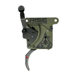 RISE ARMAMENT Reliant Hunter Single Stage Trigger Curved Green