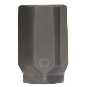Q LLC Whistle Tip Blast Mitigation Device QD Black 1.85"