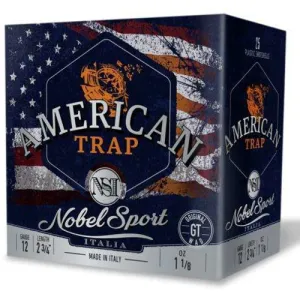 NOBEL AMMO 12Ga 1200FPS 1-1/8oz #9 25rd