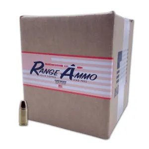 FORT SCOTT MUNITIONS 9mm 115gr Flat Nose Range Ammo 500rd