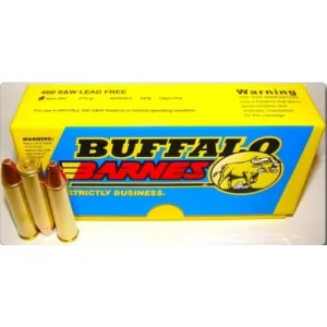 BUFFALO BORE 460 S&W Mag 275Gr Barnes XPB 1900FPS 20rd