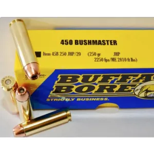 BUFFALO BORE 450 Bushmaster 275Gr XPB Barnes 2000FPS 20rd