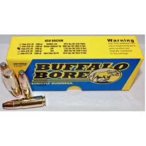 BUFFALO BORE 458 SOCOM 350Gr JFN (1710FPS/ME 2272 ft lbs) 20rd