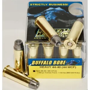 BUFFALO BORE 44-40 Win 185Gr Hollow Point 1150FPS 20rd