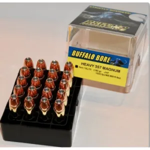 BUFFALO BORE 357 Mag 180Gr JHP (1500FPS/ME 899 ft lbs) 20rd