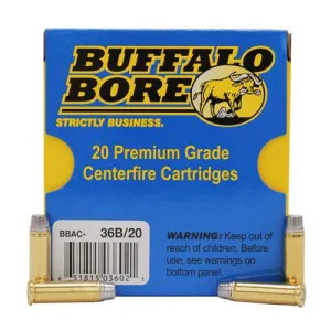 BUFFALO BORE 32 H&R Mag 130Gr Hard Cast Keith 1125FPS 20rd