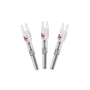 HALO NOCKS MICRO LIGHTED NOCKED RED 3PK
