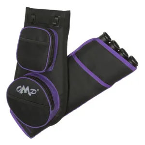 OCTOBER MOUNTAIN Switch Hip Quiver (RH/LH - Black/Purple)