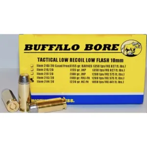 BUFFALO BORE 10mm 220Gr Hard Cast FN (1050FPS/ME 539 ft) 20rd
