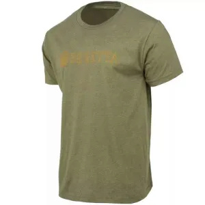 BERETTA Hardlines SS T-Shirt Heather Mil Green XL