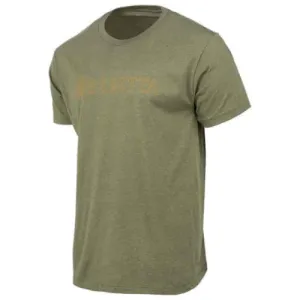 BERETTA Hardlines SS T-Shirt Heather Mil Green S