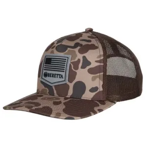 BERETTA PM Trucker Brown Duck Camo OSFA