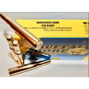 BUFFALO BORE 416 Rigby 350Gr Cutting Edge Bullets FN Solid 20rd