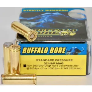 BUFFALO BORE 32 H&R Mag 100Gr Hard Cast Wadcutter 20rd