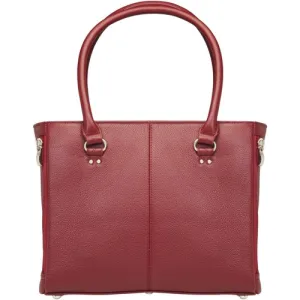 GUN TOTE'N MAMAS Conceal Carry Open Top Tote Red 11.5"