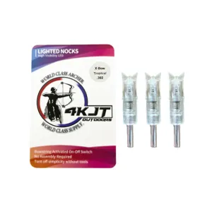 4KJT OUTDOORS Lighted Nock Xbow Tropical