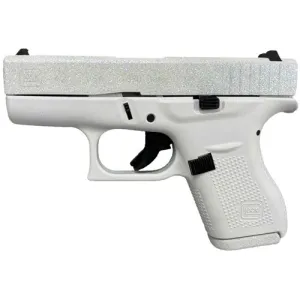 GLOCK G42 380 ACP 3.25" 6rd - Frost Glitter