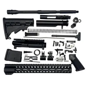 BOWDEN TACTICAL AR Rifle Build Kit Complete 15" M-Lok